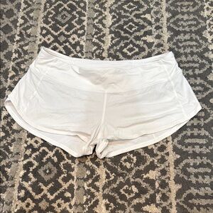 White Lululemon Shorts